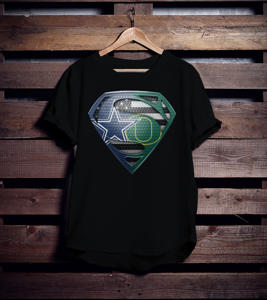 Dallas Oregon Superman Logo Sspus191 T-Shirt