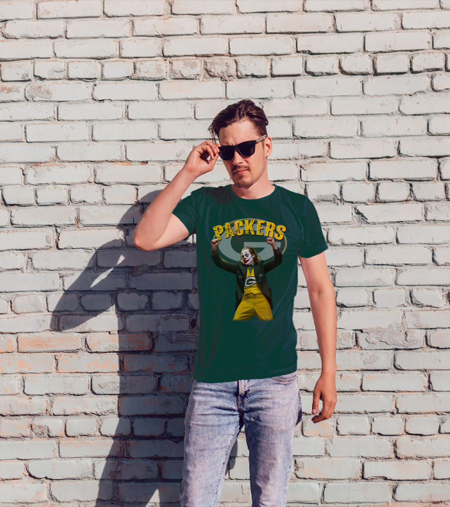 Packers Joker Fusion With Green Bay T-Shirt