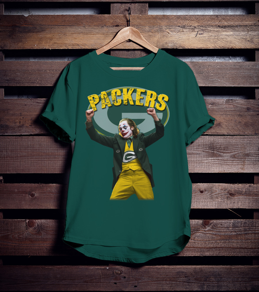 Packers Joker Fusion With Green Bay T-Shirt