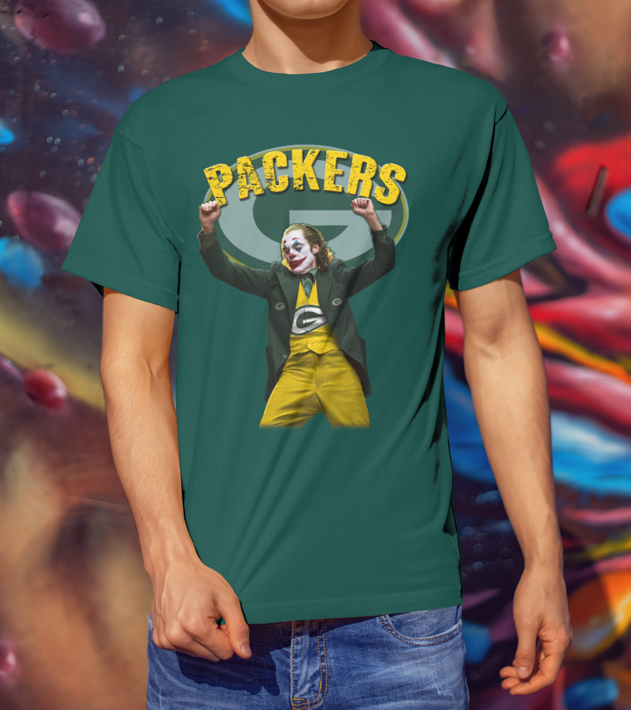 Packers Joker Fusion With Green Bay T-Shirt