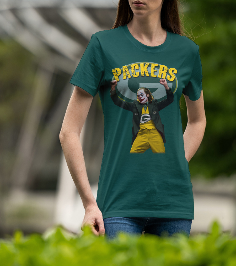 Packers Joker Fusion With Green Bay T-Shirt