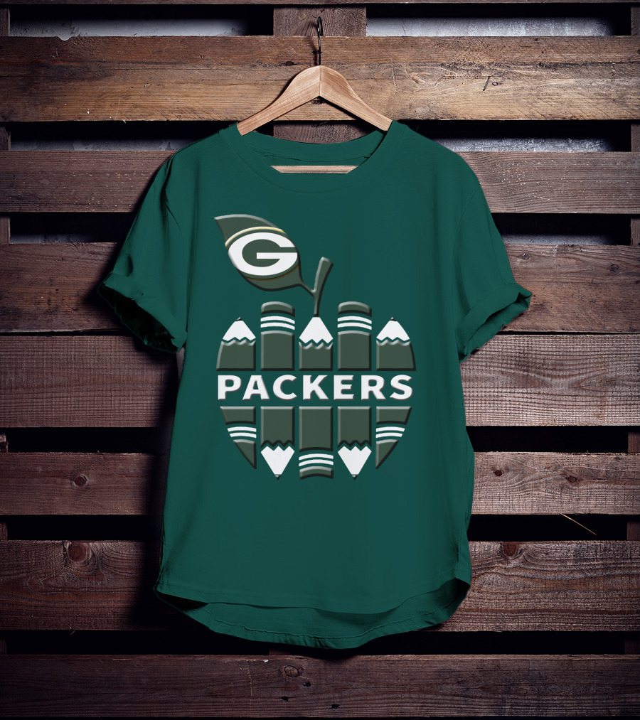 Packers Pencil Apple T-Shirt