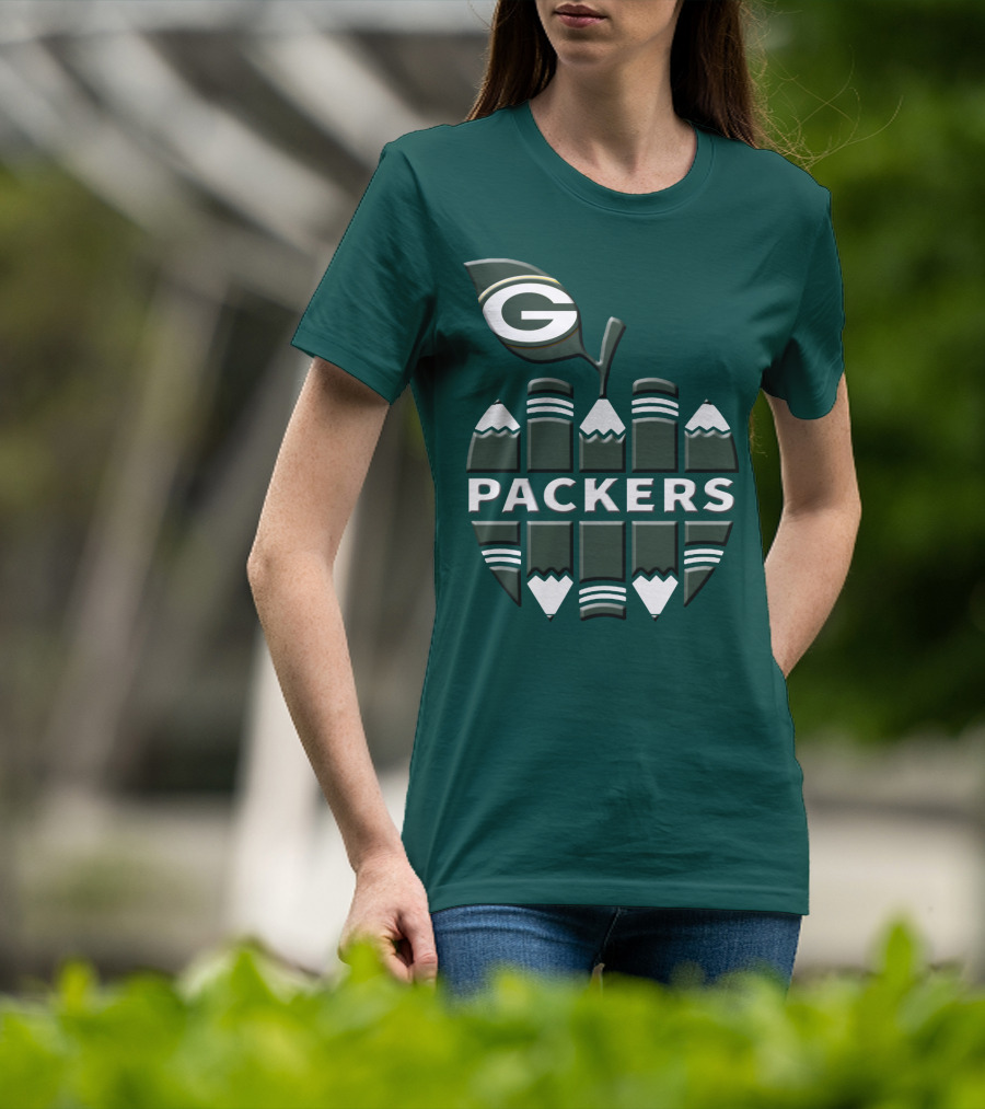 Packers Pencil Apple T-Shirt