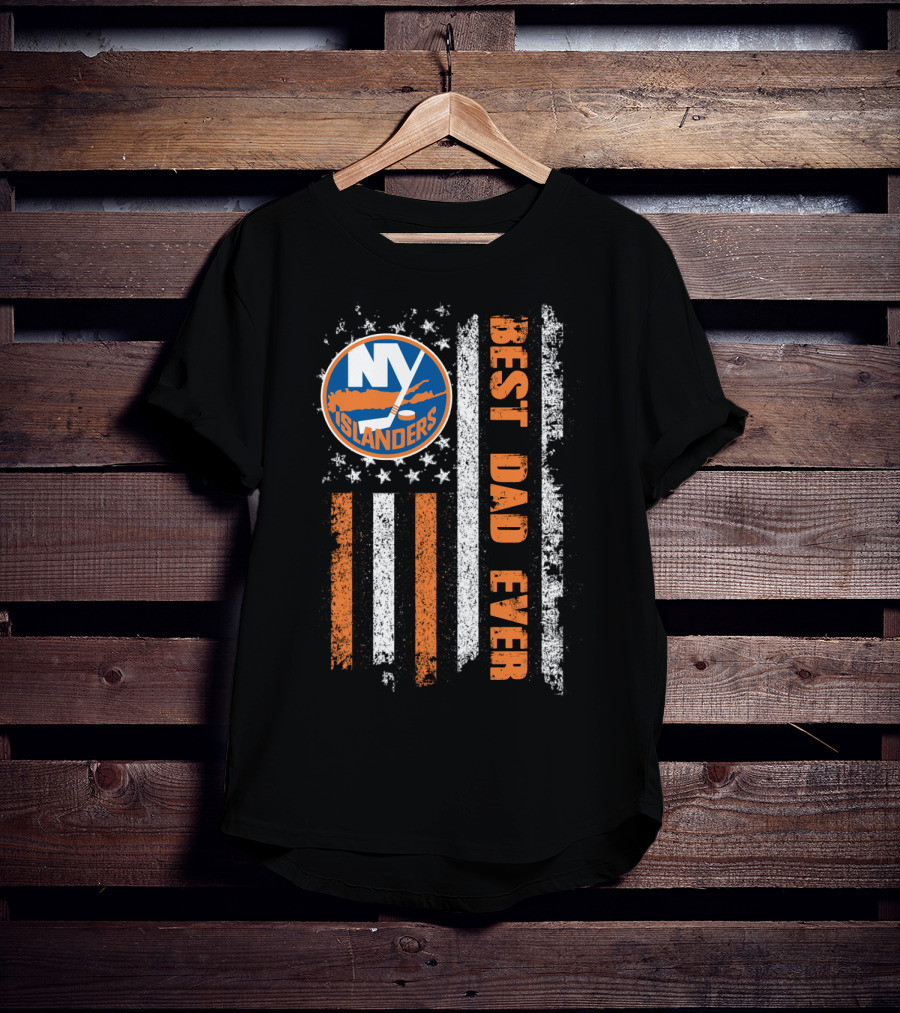 Ny Islanders Best Dad Ever Evd T-Shirt