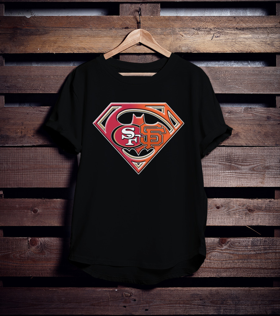San Francisco Super Bat Sf Shield T-Shirt