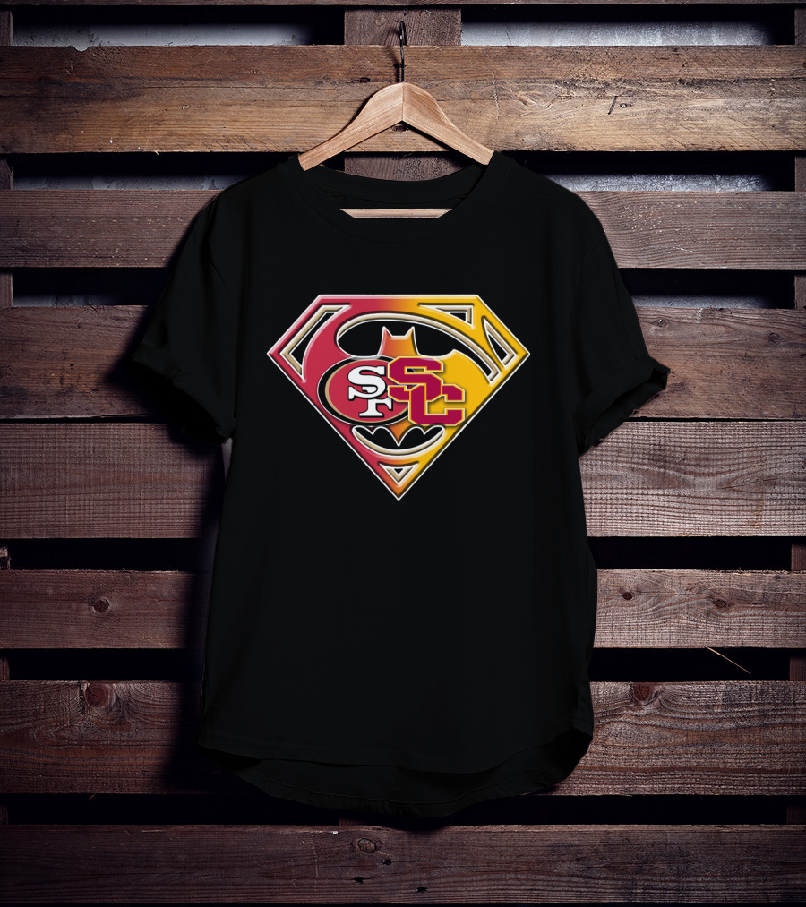Sf Sc Superman Batman T-Shirt