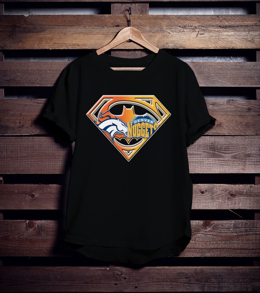 Denver Broncos Nuggets Super Bat 020 T-Shirt