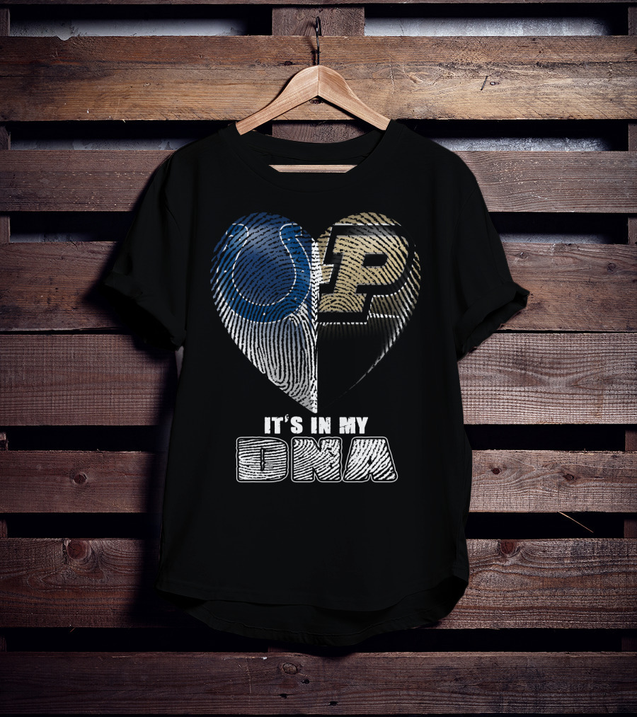 Colts Purdue It's In My Dna T-Shirt
