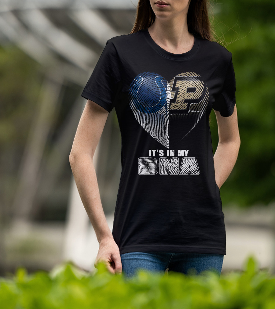 Colts Purdue It's In My Dna T-Shirt