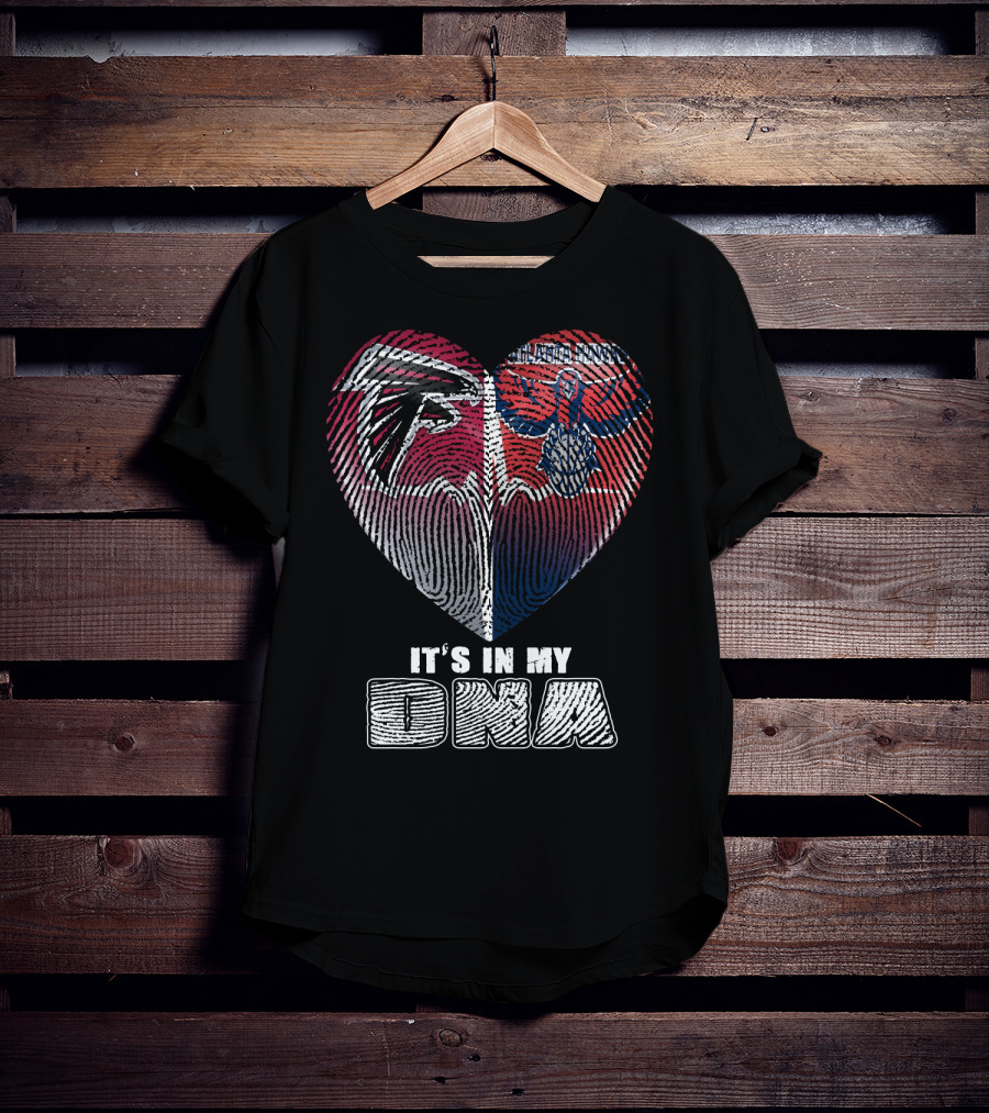It's In My Dna Falcons Atlanta Basketball T-Shirt