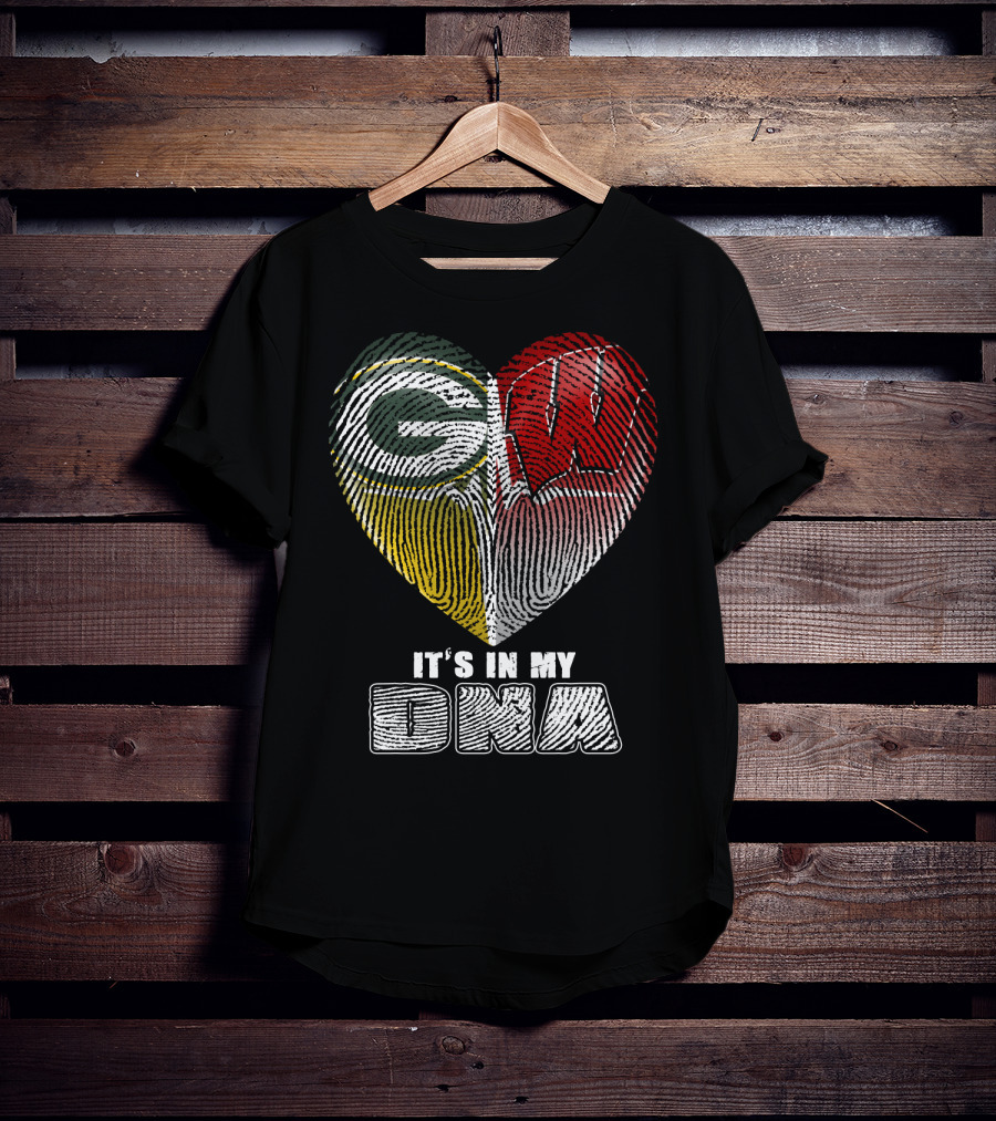 Green Bay Wisconsin It's In My Dna T-Shirt