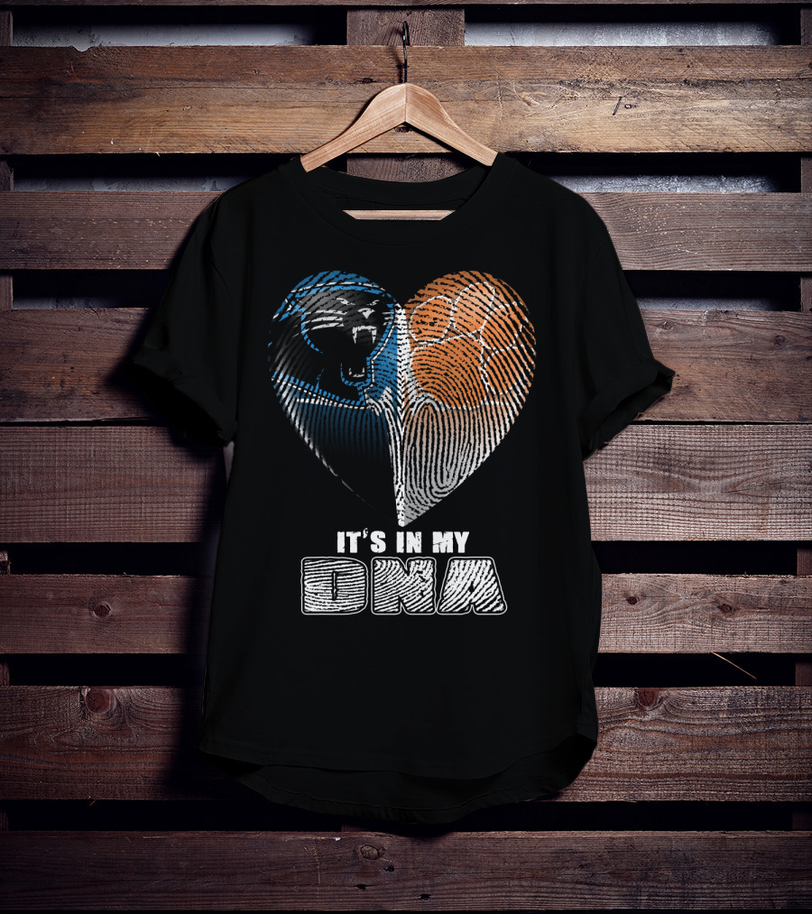 It's In My Dna Panther Paw Heart T-Shirt