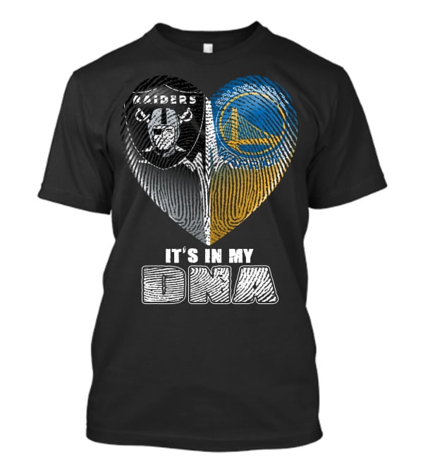 Raiders Warriors It's In My Dna T-Shirt