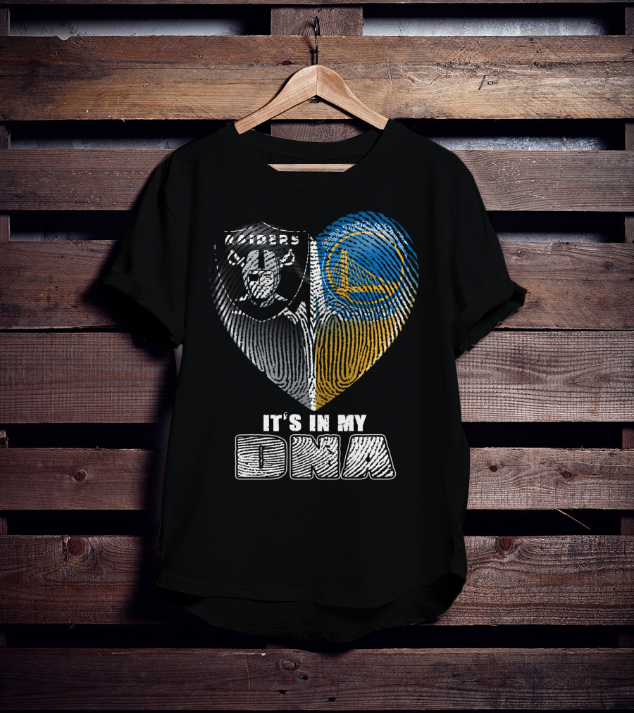 Raiders Warriors It's In My Dna T-Shirt