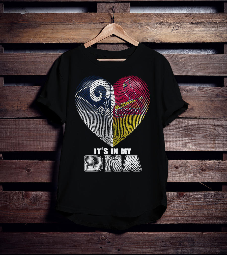 Rams Cardinals It's In My Dna T-Shirt