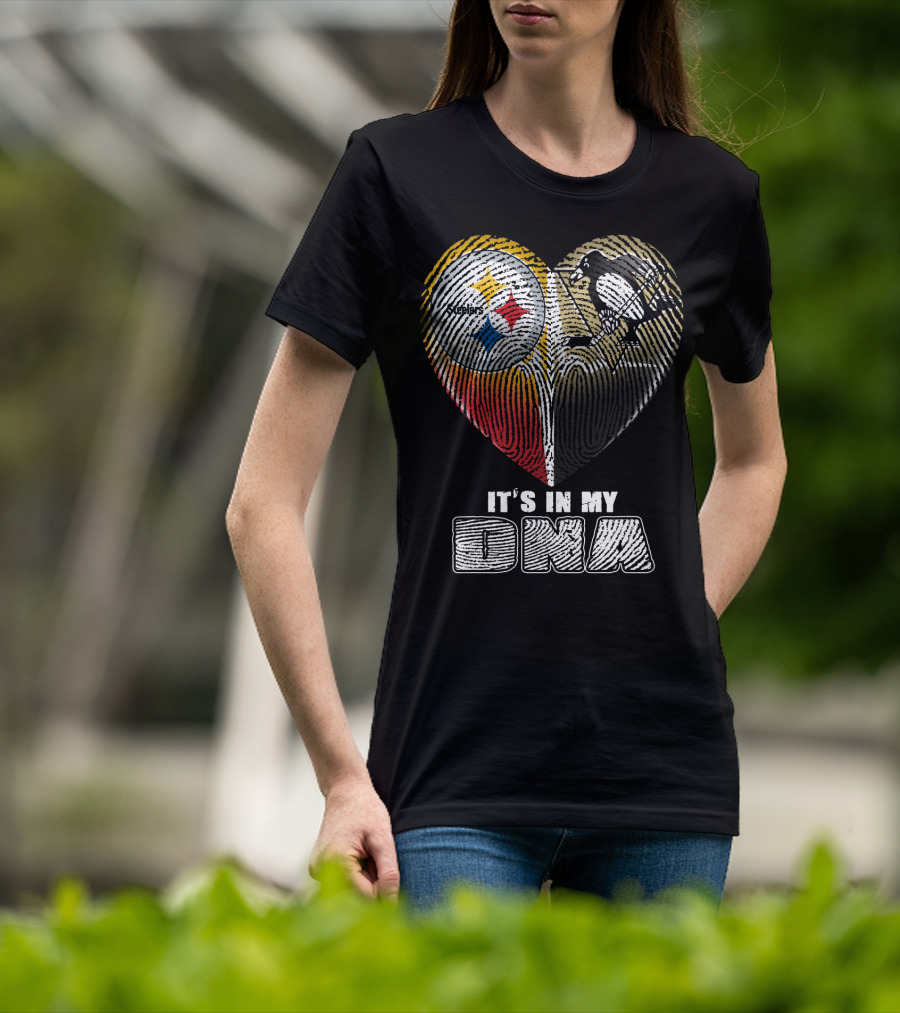 Steelers Penguins It's In My Dna T-Shirt
