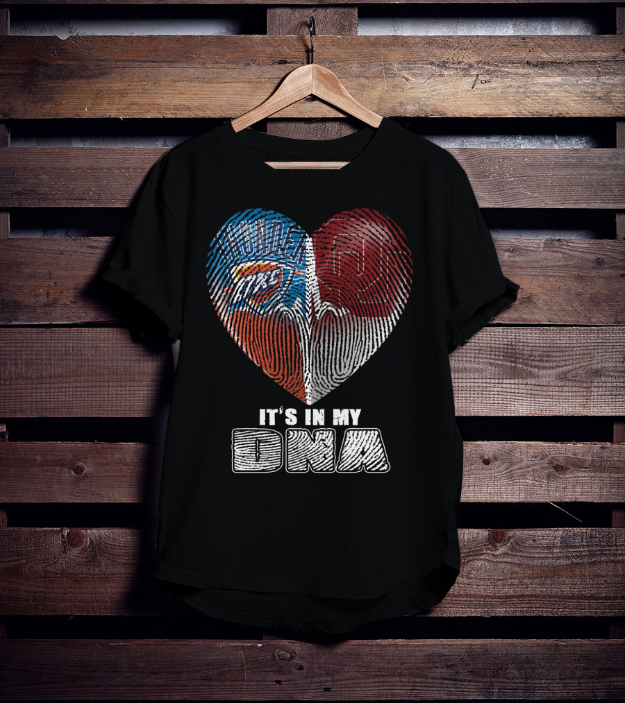 Oklahoma City Thunder Ou It's In My Dna T-Shirt