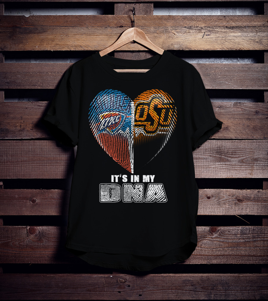 Oklahoma Thunder Osu It's In My Dna T-Shirt