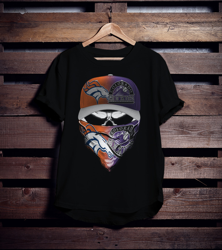 Colorado Rockies Broncos Skum 018 T-Shirt
