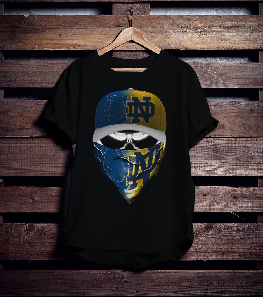 Indianapolis Colts Notre Dame Fighting Irish Skum T-Shirt
