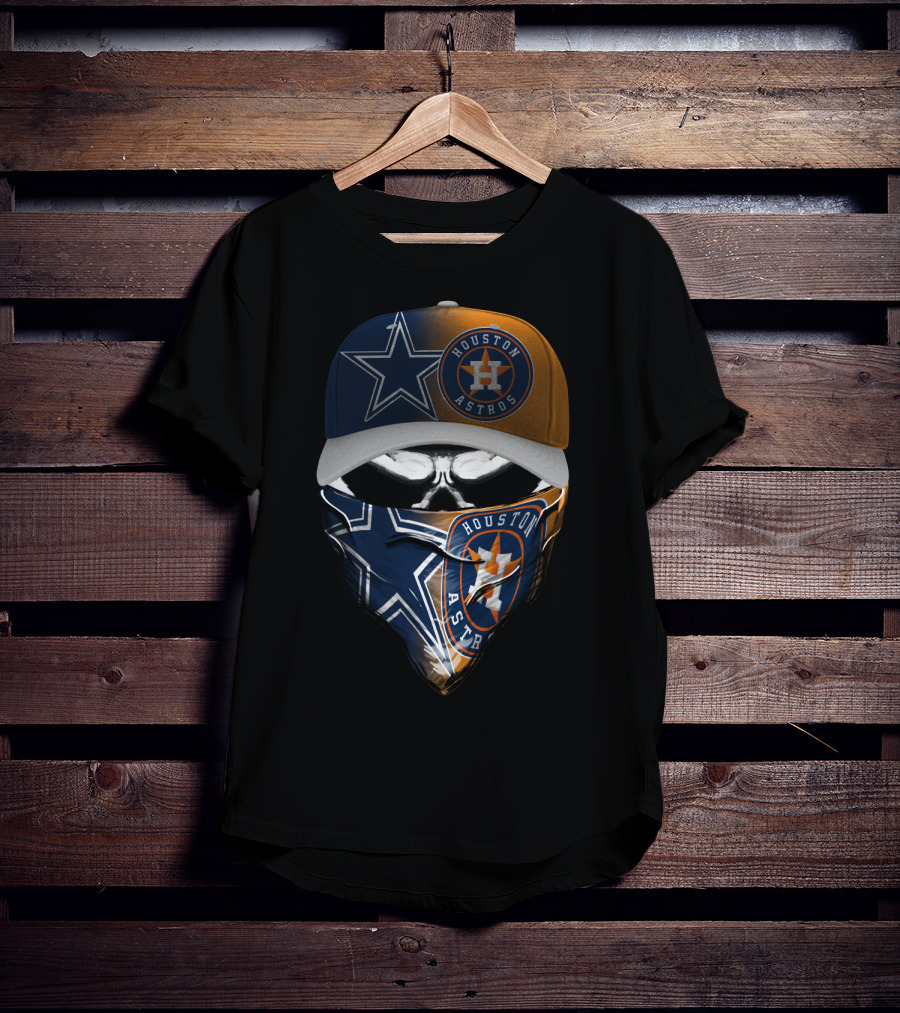 Houston Astros Dallas Cowboys Skum 046 T-Shirt