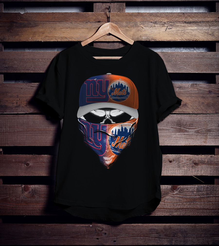 Ny Giants Mets Crossover Skum 064 T-Shirt