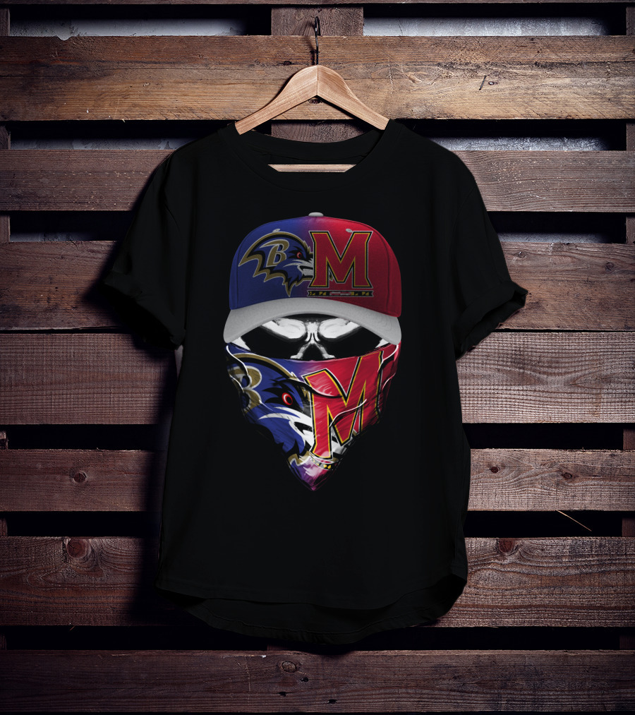 Baltimore Ravens Maryland Terrapins Skum 102 T-Shirt