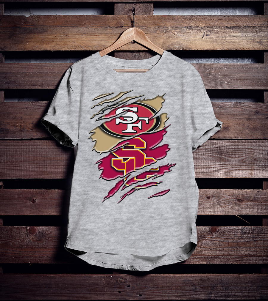 49ers Usc Mashup Rah T-Shirt