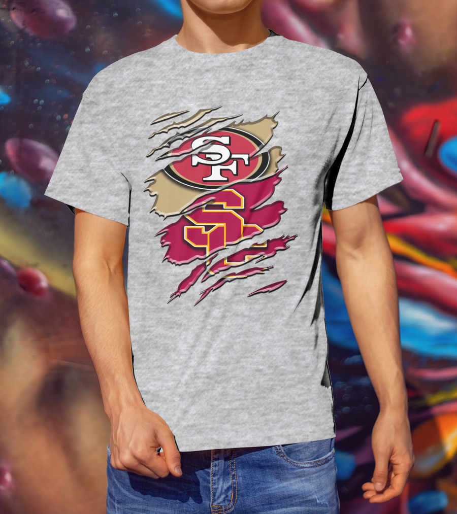 49ers Usc Mashup Rah T-Shirt