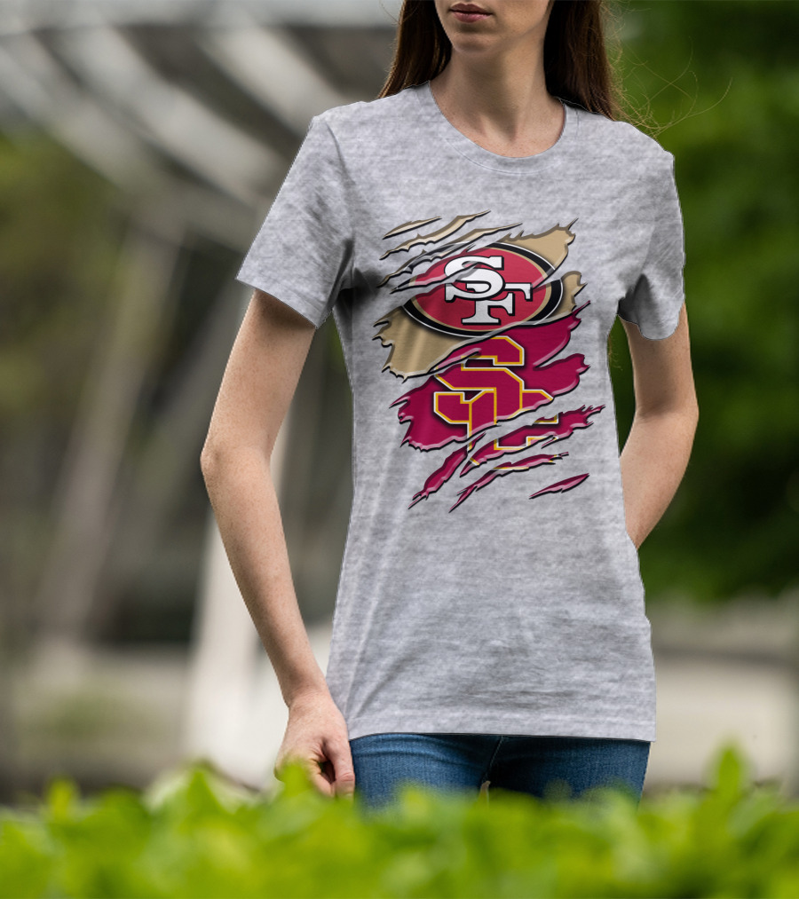 49ers Usc Mashup Rah T-Shirt