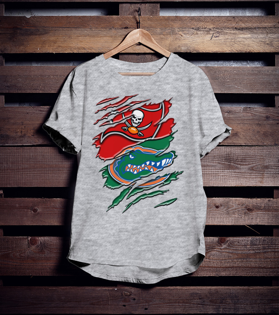 Tampa Bay Buccaneers Florida Gators Rah 024 T-Shirt