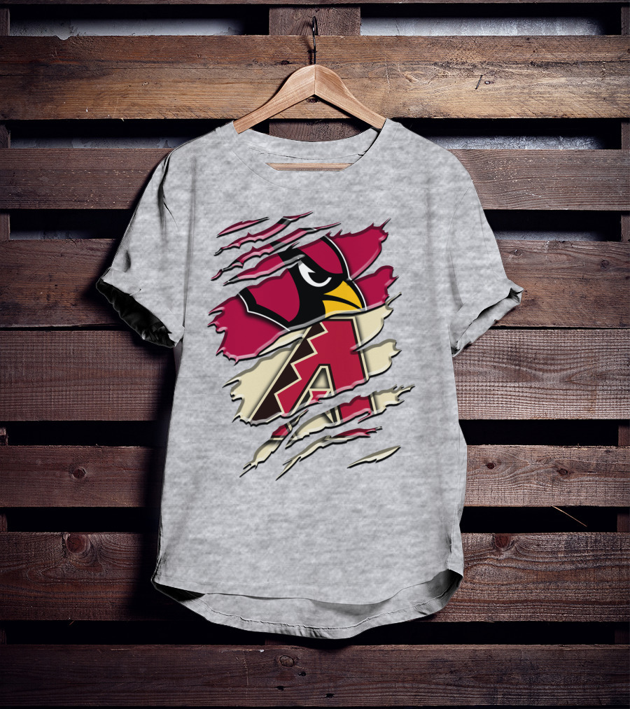 Arizona Cardinals Diamondbacks Rah 029 T-Shirt