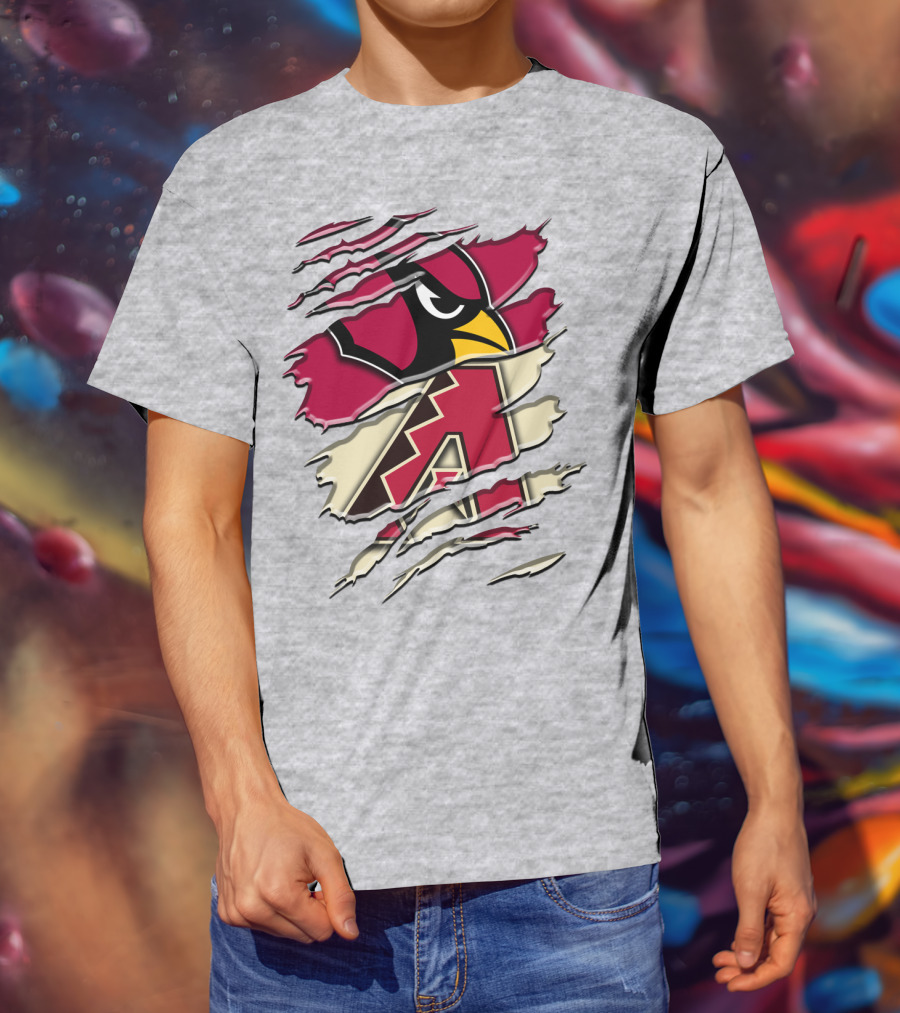 Arizona Cardinals Diamondbacks Rah 029 T-Shirt
