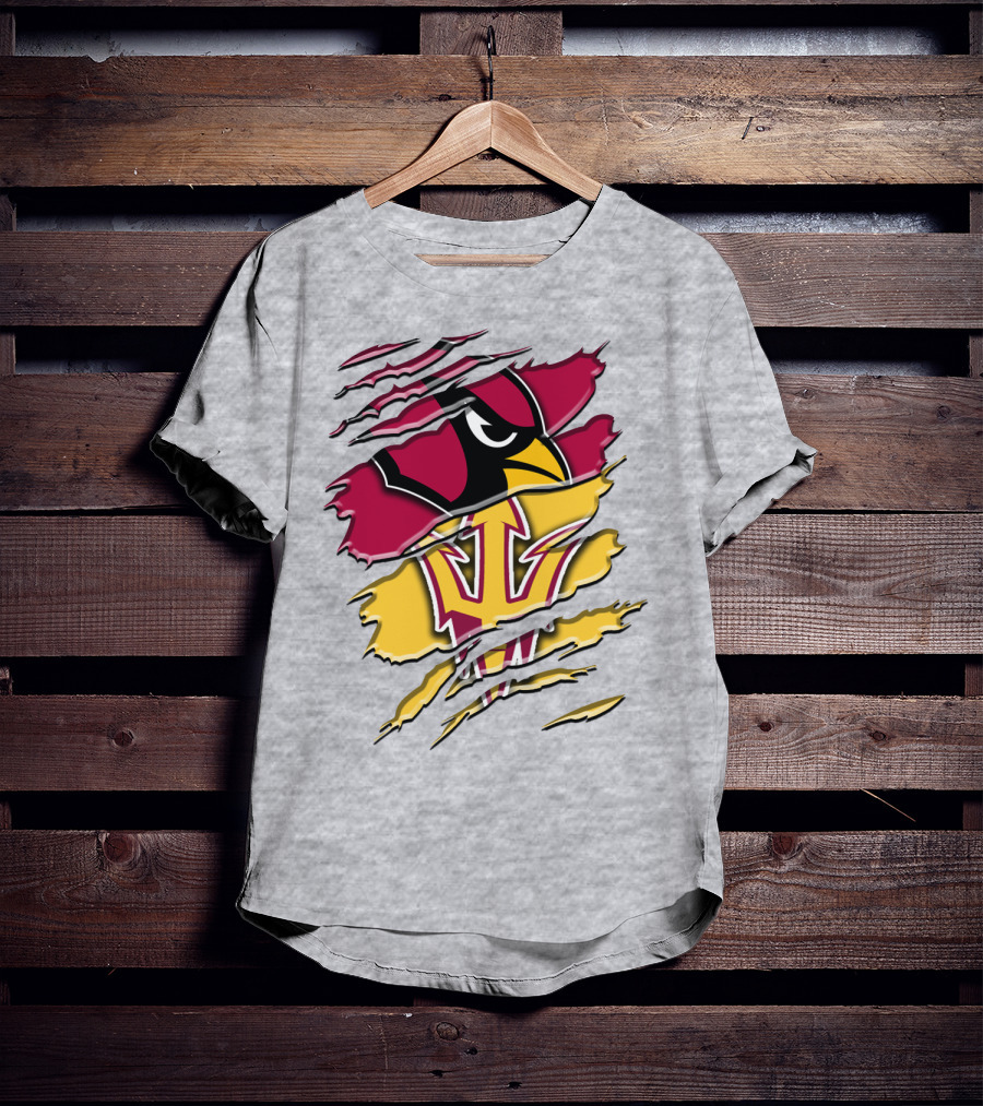 Cardinals And Sun Devils Rah 030 T-Shirt