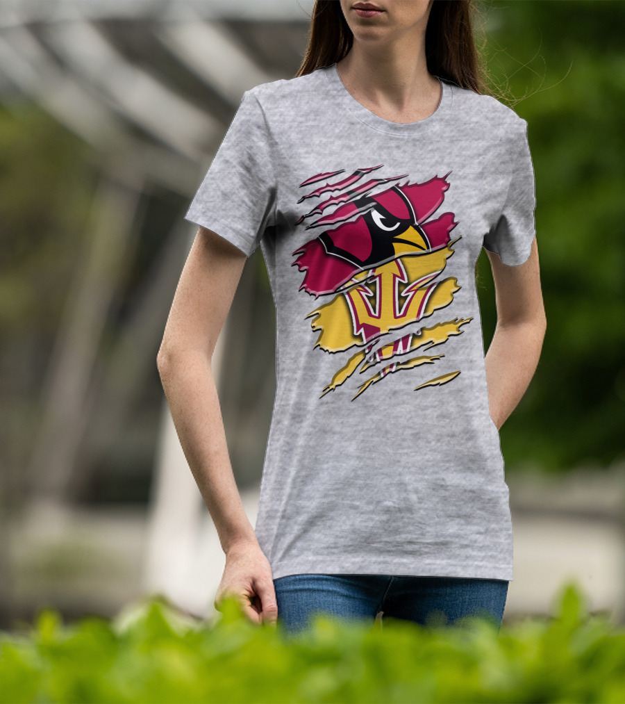 Cardinals And Sun Devils Rah 030 T-Shirt