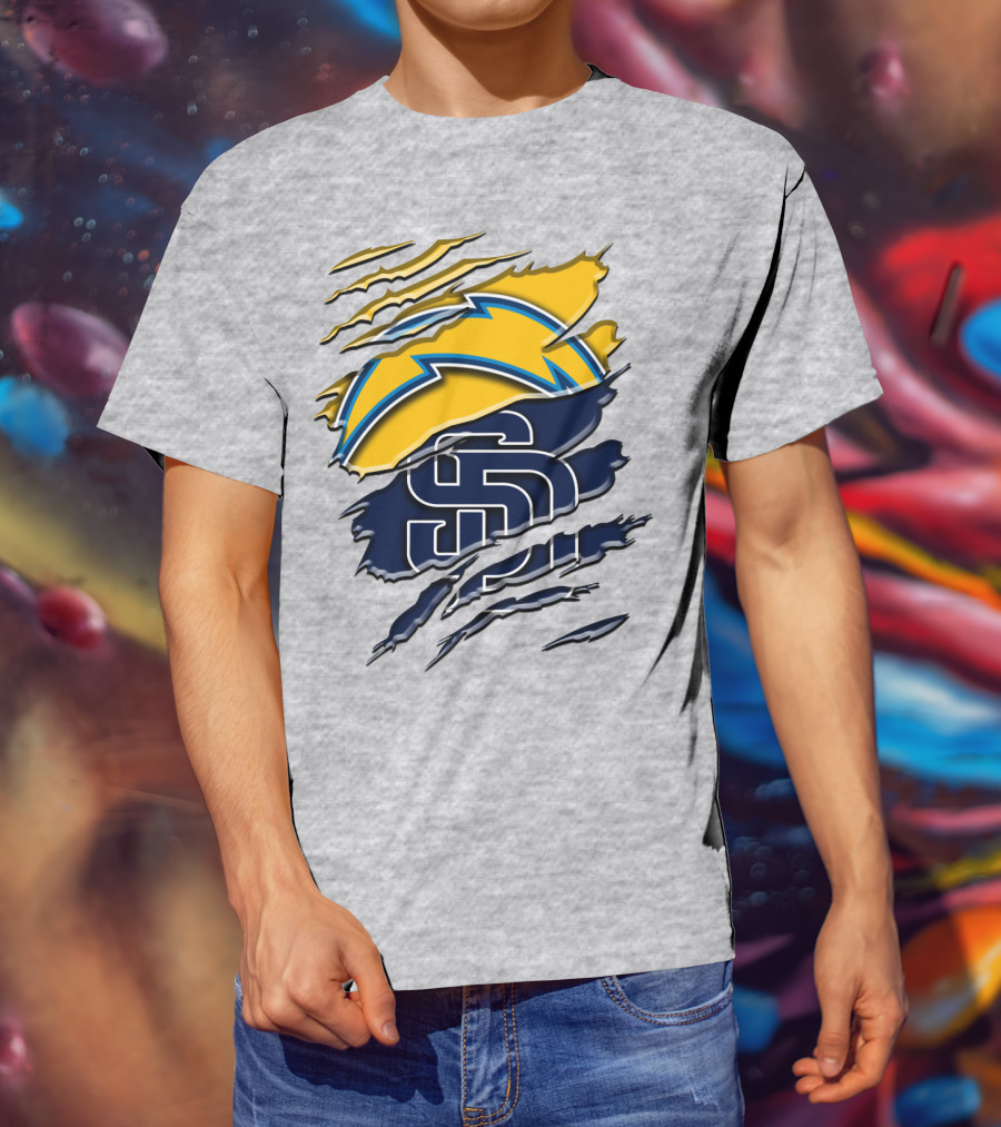 San Diego Chargers And Padres Rah 033 T-Shirt