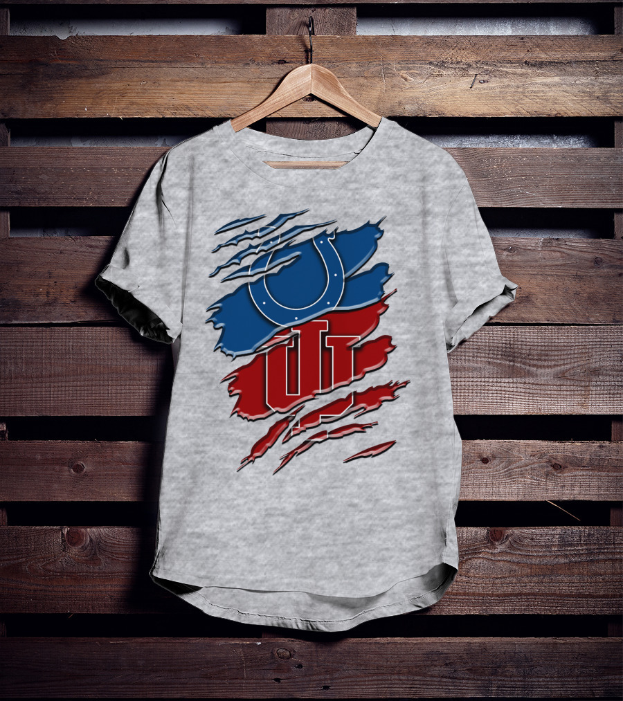 Indianapolis Colts Indiana University Mashup Rah T-Shirt