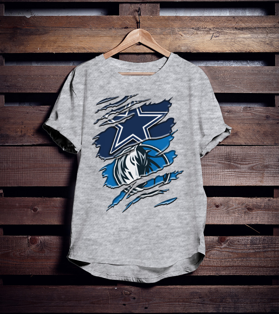 Dallas Cowboys Mavericks Crossover Rah 044 T-Shirt