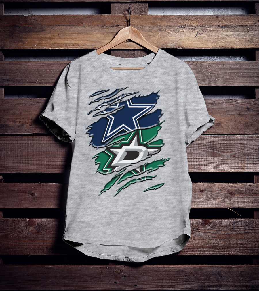 Dallas Cowboys And Dallas Stars Rah 045 T-Shirt