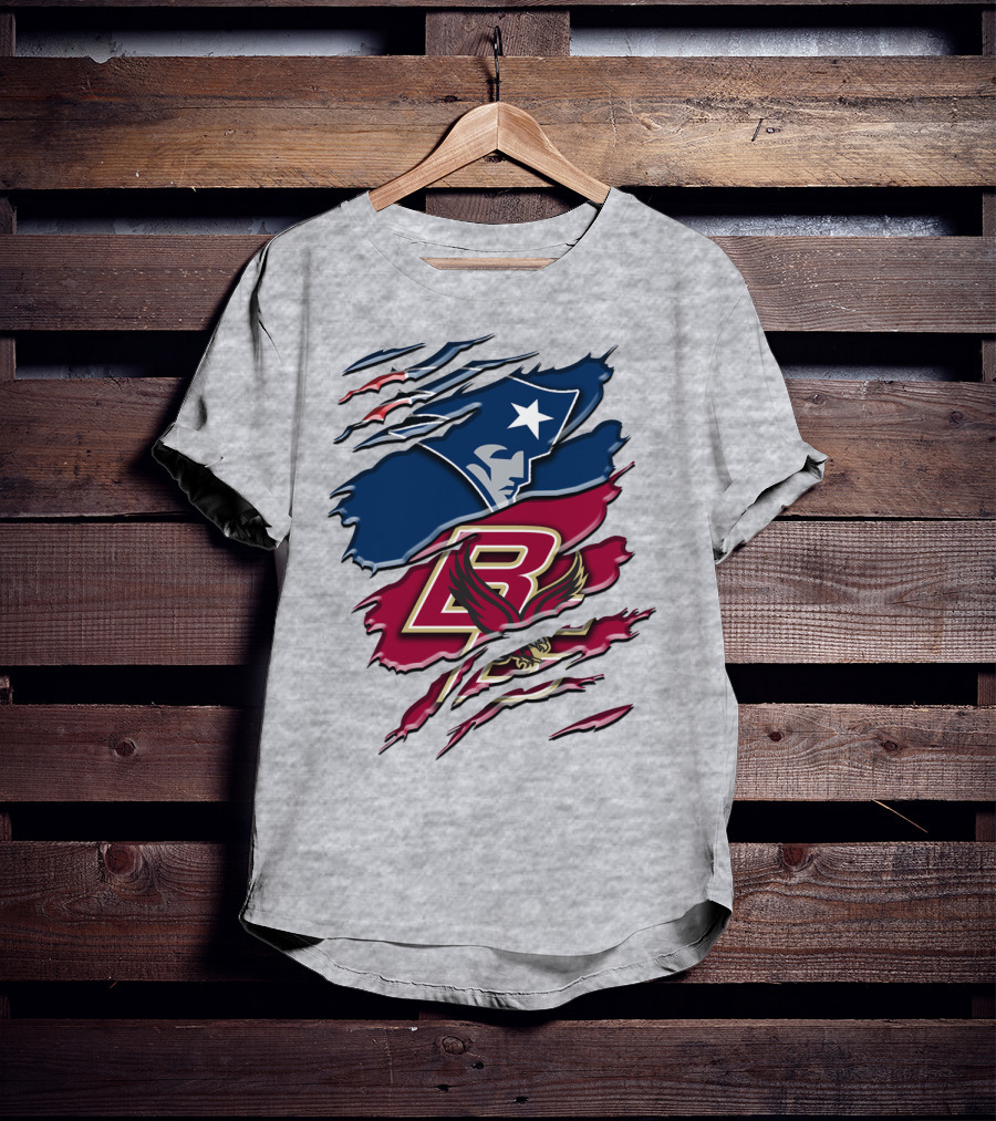 New England Patriots Boston College Eagle Claw Marks T-Shirt