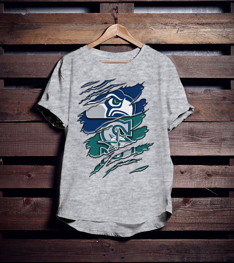 Seattle Seahawks Mariners Rah 109 T-Shirt