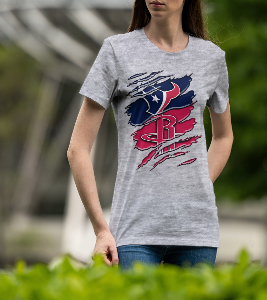 Houston Texans Rockets Rah 118 T-Shirt