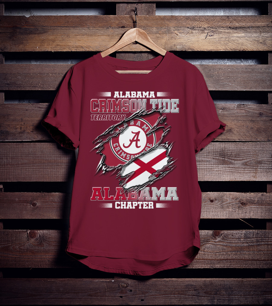 Alabama Crimson Tide Territory Alabama Chapter Crimson Tide T-Shirt