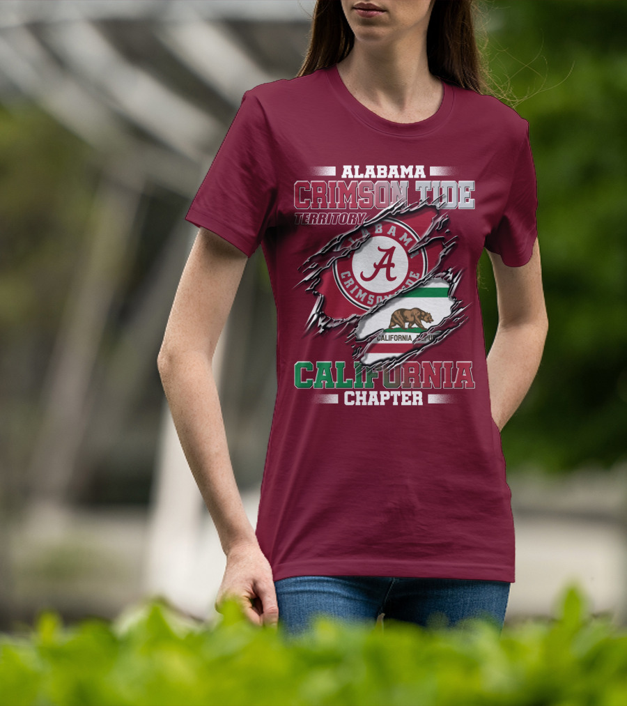 Alabama Crimson Tide Territory California Chapter T-Shirt