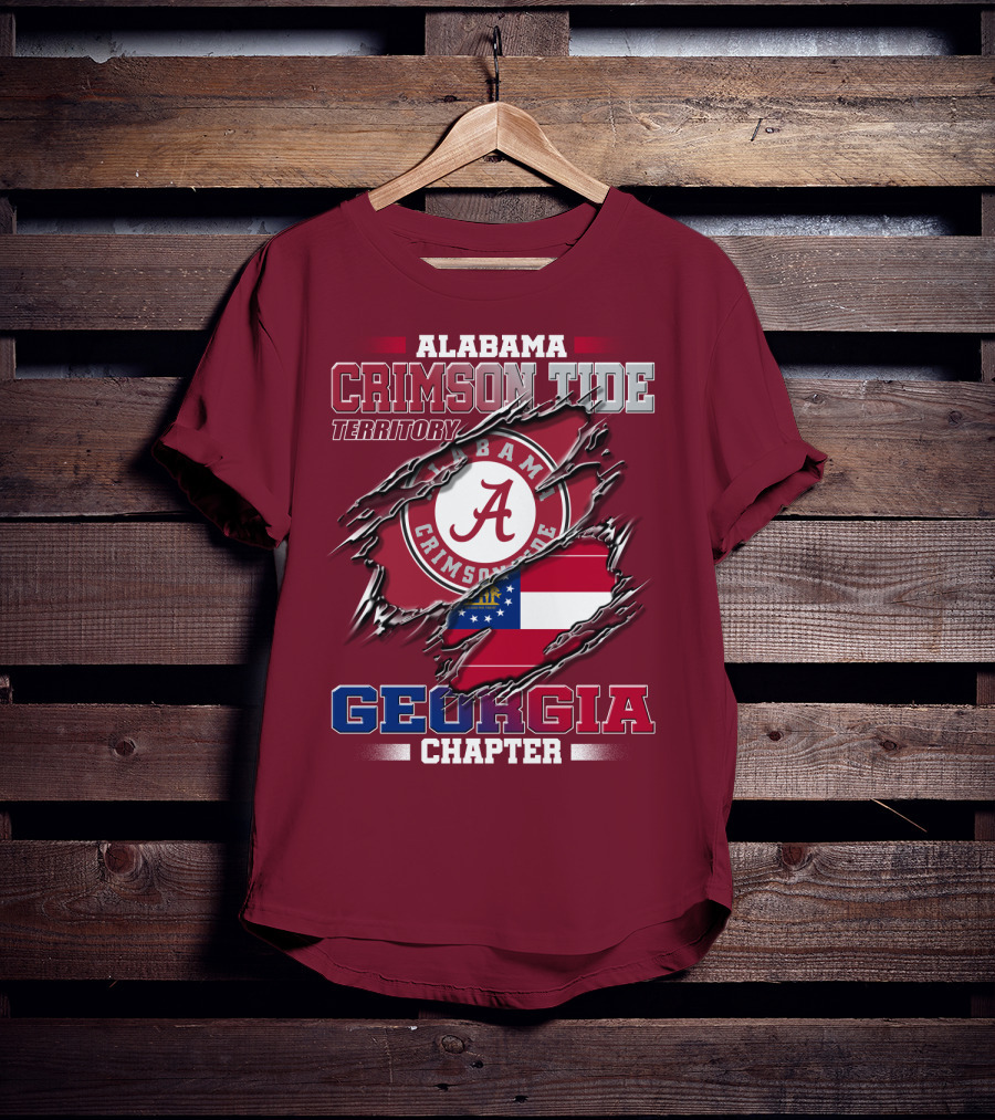 Alabama Crimson Tide Territory Georgia Chapter T-Shirt