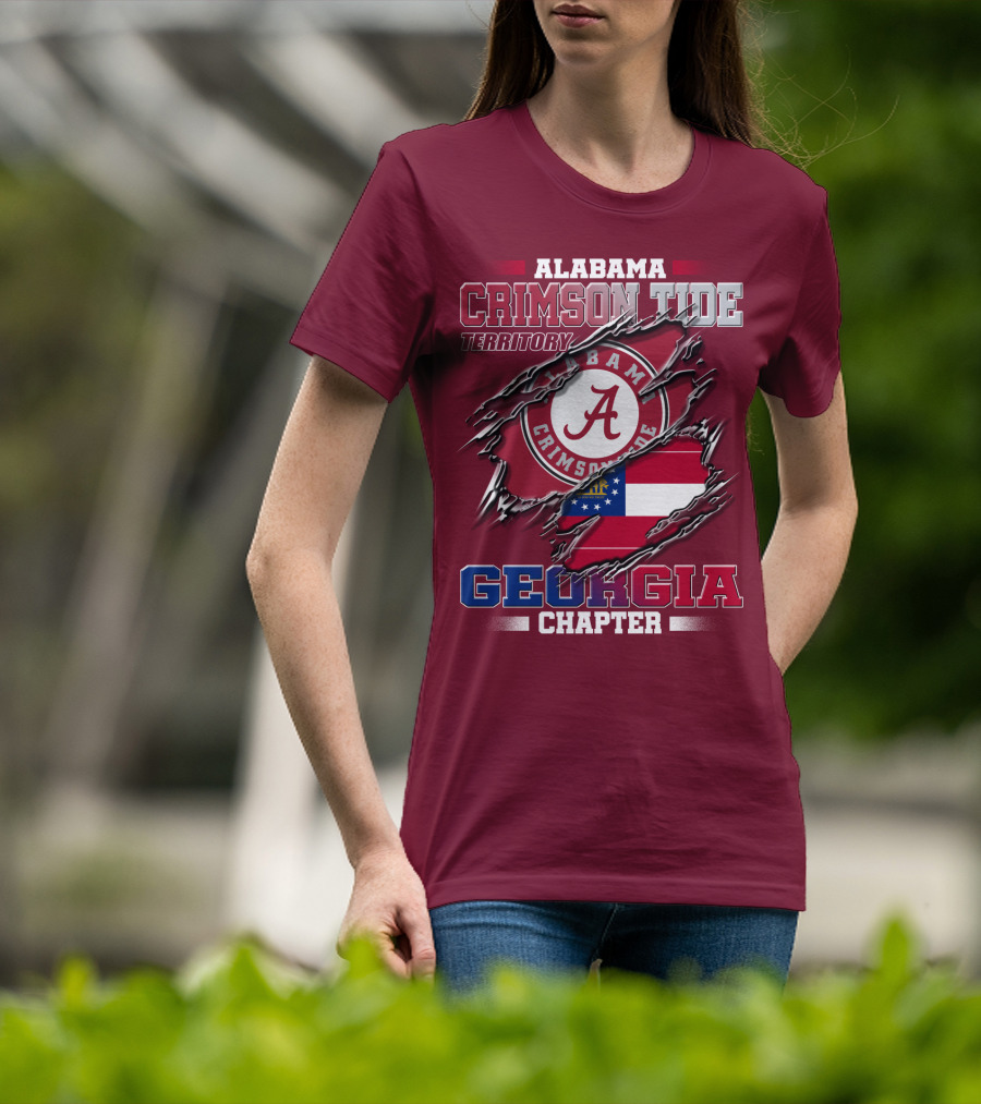 Alabama Crimson Tide Territory Georgia Chapter T-Shirt