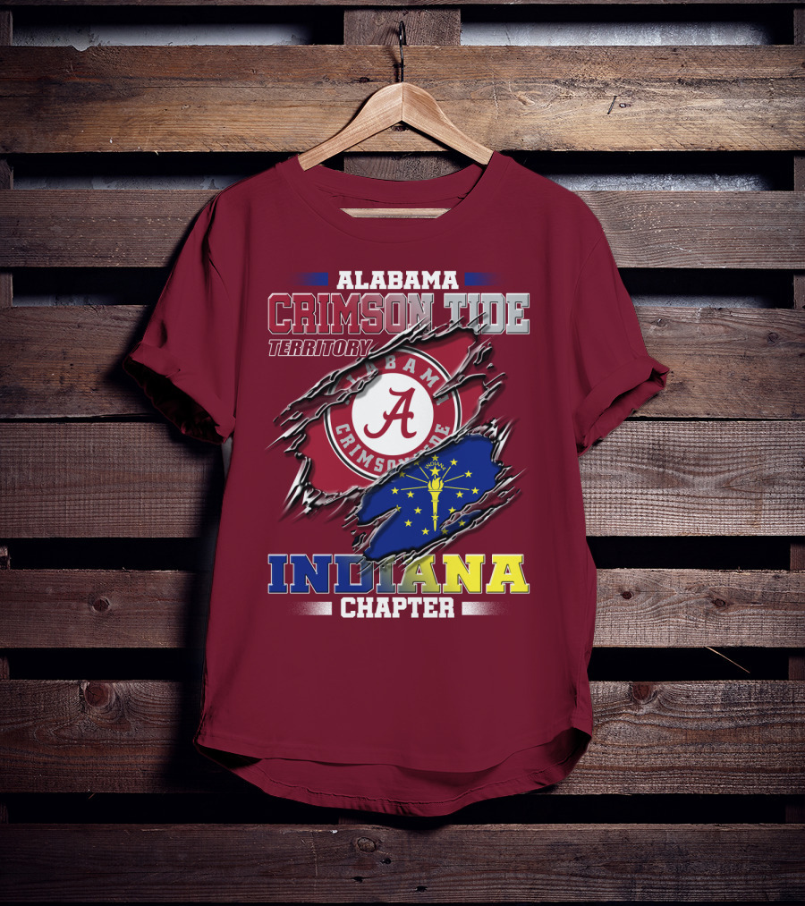 Alabama Crimson Tide Territory Indiana Chapter T-Shirt