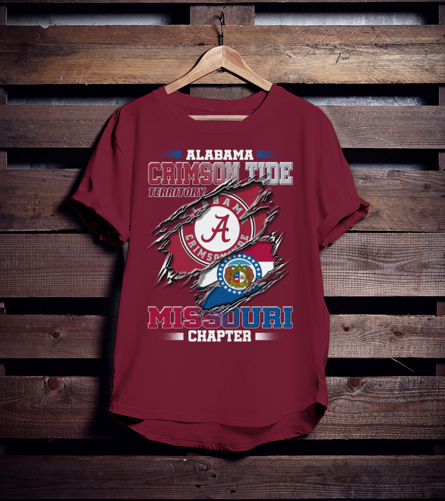 Alabama Crimson Tide Territory Missouri Chapter T-Shirt