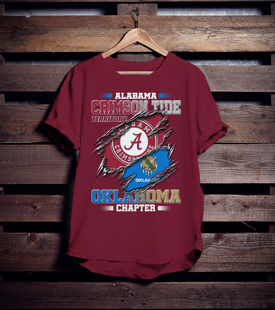 Alabama Crimson Tide Territory Oklahoma Chapter T-Shirt