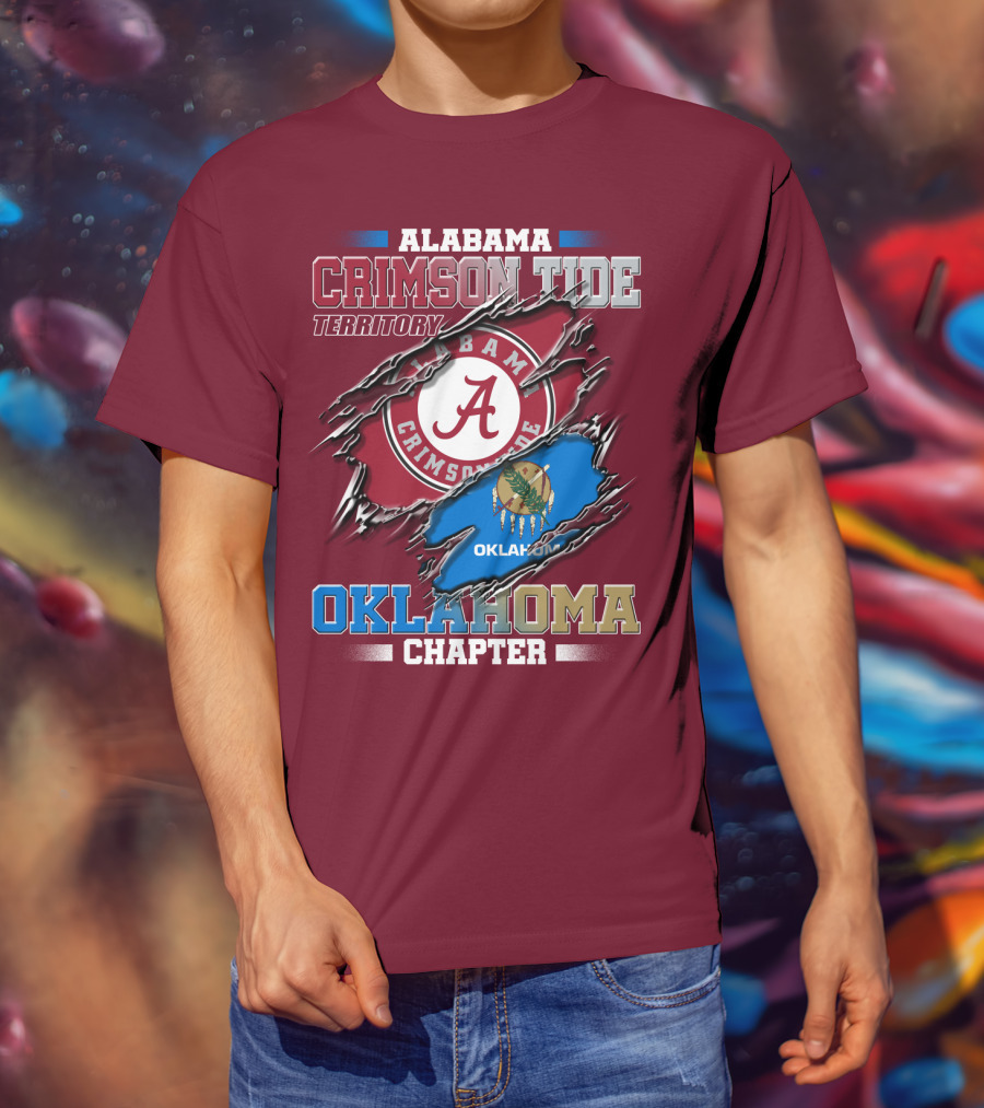 Alabama Crimson Tide Territory Oklahoma Chapter T-Shirt